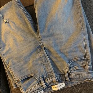 Denim Forum Light Blue High Rise Jeans